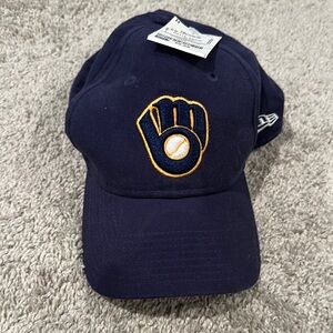 New Era Blue and Yellow Baseball Cap with Logo